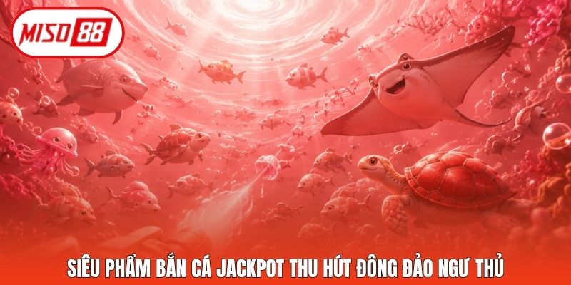 Siêu phẩm bắn cá Jackpot thu hút đông đảo ngư thủ